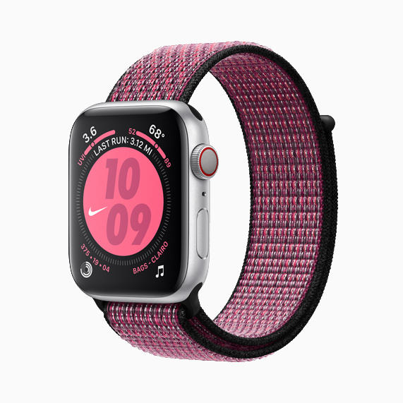 Apple Watch Nike 搭配全新運動型錶環。