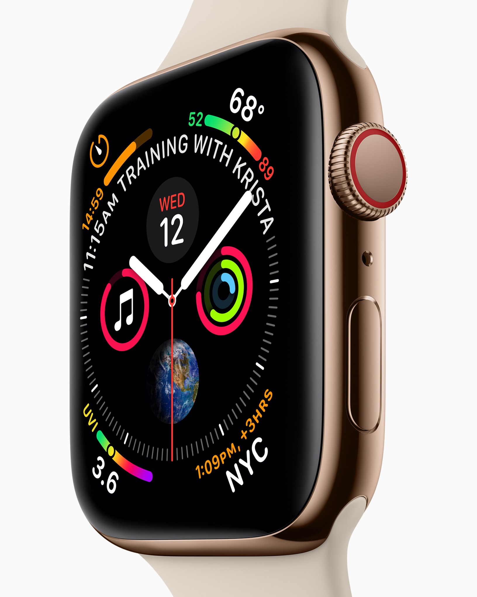 Redesigned Apple Watch Series 4 revolutionizes communication, fitness