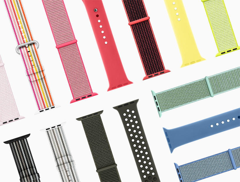 New Apple Watch bands feature spring colors and styles Apple (JO)