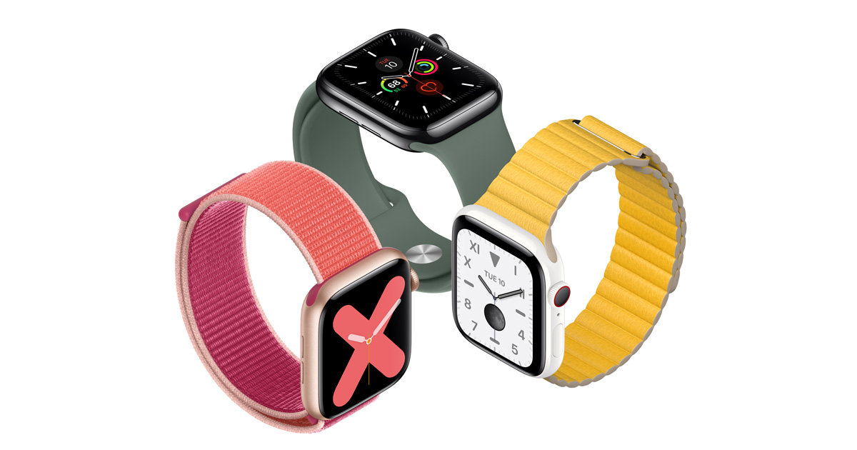 Apple unveils Apple Watch Series 5 - Apple (CA)