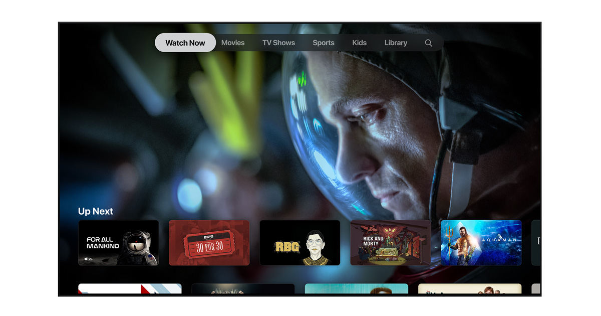 Apple TV+ is now available Apple (CM)