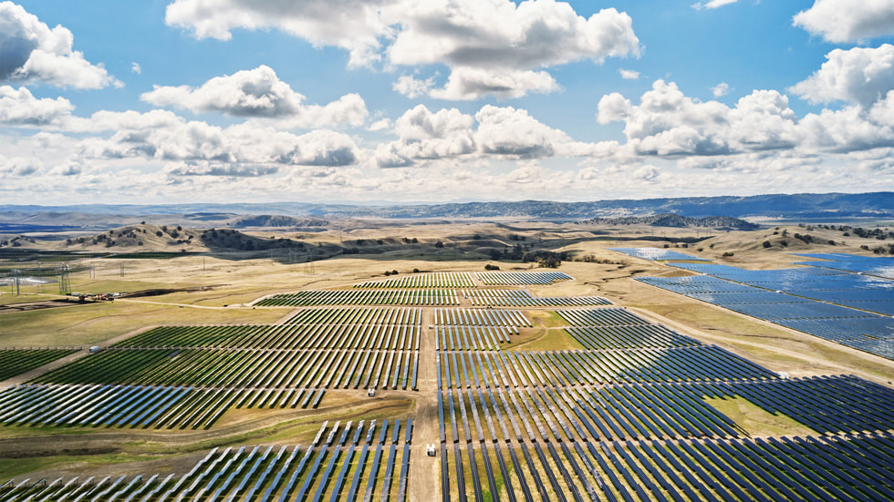 La centrale solaire California Flats de Monterey, en Californie.
