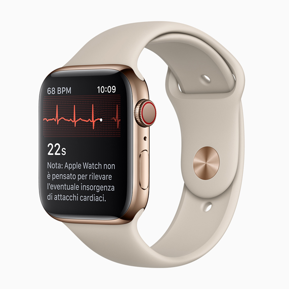 App ECG e notifiche di ritmo cardiaco irregolare da oggi disponibili su Apple  Watch - Apple (IT)
