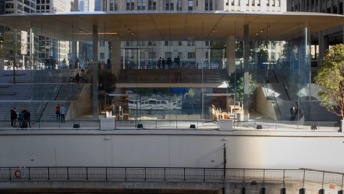 How Apple transformed Chicago's Pioneer Court - Curbed Chicago