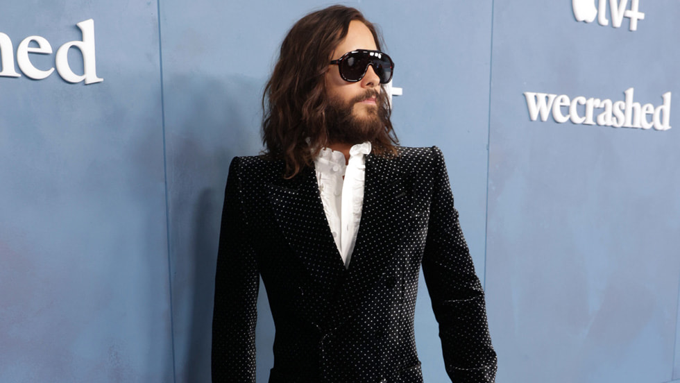 Jared Leto at the “WeCrashed” world premiere