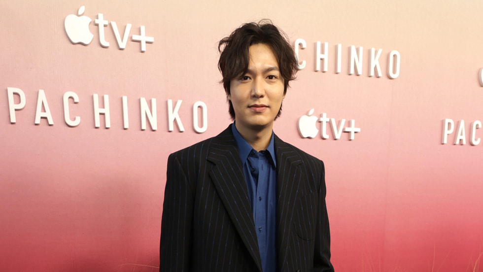 Lee Minho at the “Pachinko” world premiere