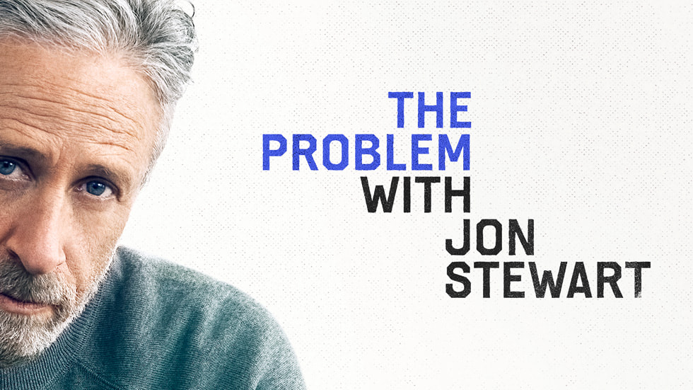 “The Problem With Jon Stewart” key art 