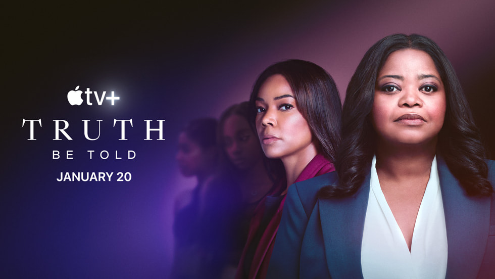 Gabrielle Union and Octavia Spencer in “Truth Be Told” key art 