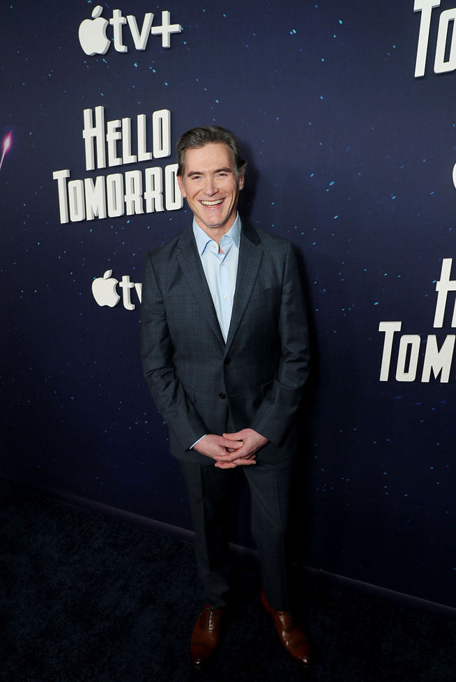 Billy Crudup attends the premiere of the Apple TV+ new dramedy “Hello Tomorrow!” at The Whitby Hotel. “Hello Tomorrow!” will make its global debut on Friday, February 17, 2023. 