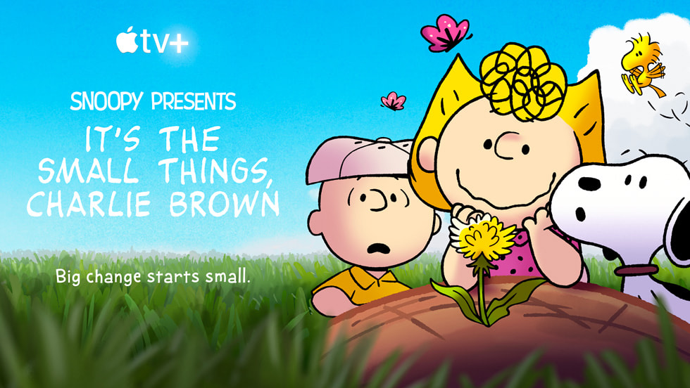 Snoopy Presents “It’s the Small Things, Charlie Brown” key art