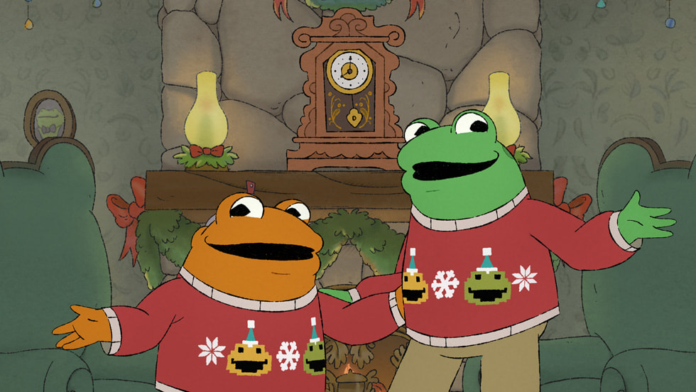 “Frog and Toad” Christmas Special key art