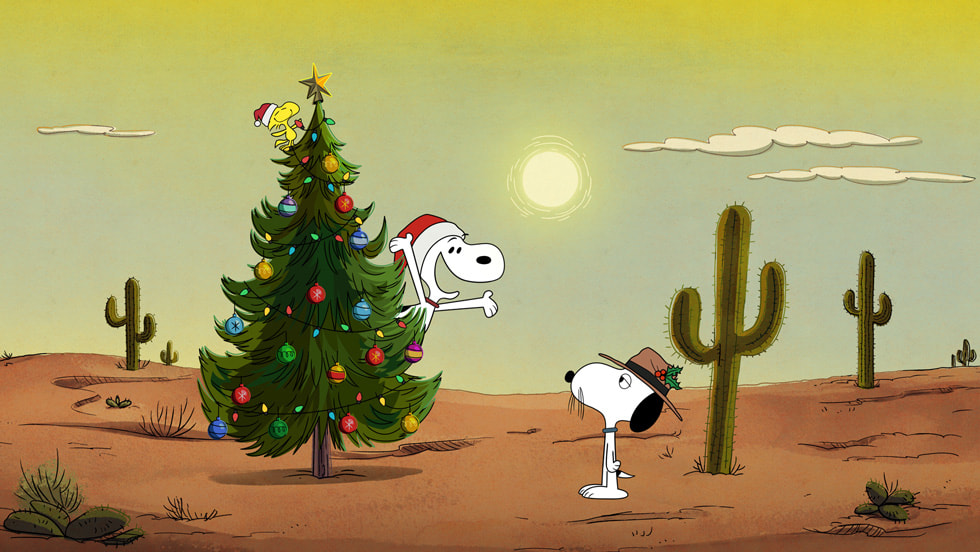 “The Snoopy Show” Christmas Special key art