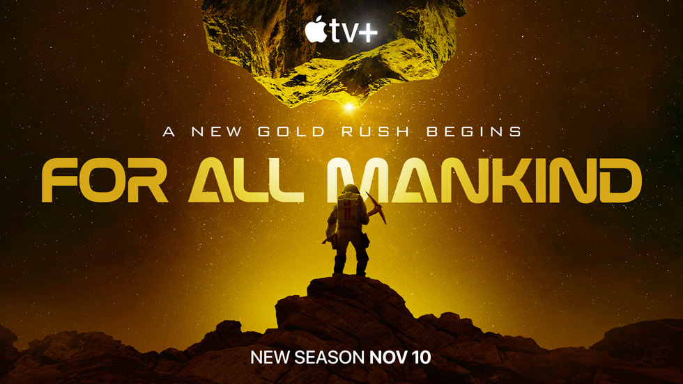 Apple’s acclaimed, hit space drama, “For All Mankind” unveils season