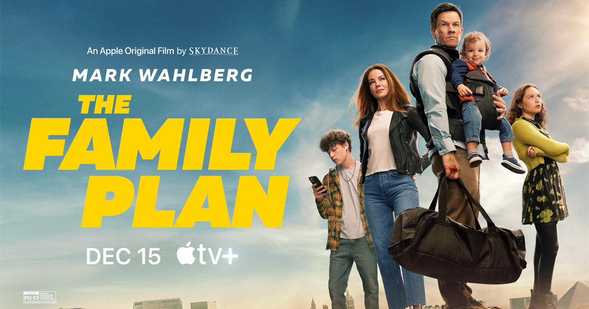 Apple Original Films unveils trailer for “The Family Plan” - Apple