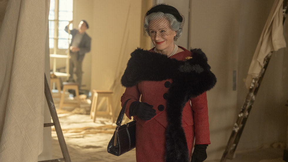 Glenn Close stars as Carmel Snow in “The New Look,” premiering February 14, 2024 on Apple TV+. 