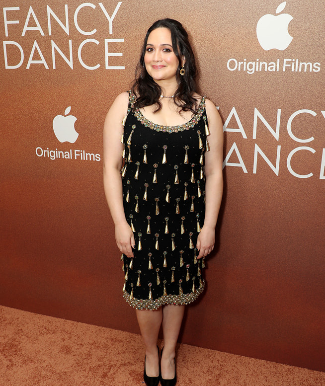 Lily Gladstone attends the Apple Original Films’ premiere of “Fancy Dance” at the DGA New York Theater. “Fancy Dance” opens in select theaters on Friday, June 21, 2024, before streaming globally on Apple TV+ on Friday, June 28, 2024.