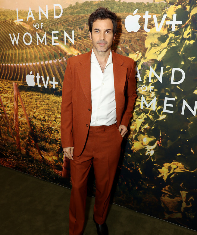 New York, New York, 6/20/24 — Santiago Cabrera attends the Apple TV+ world premiere of “Land of Women” at The Whitby Hotel. “Land of Women” premieres on Wednesday, June 26, 2024 on Apple TV+.