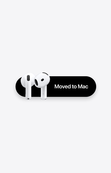 AirPods 4, Agora ligados ao Mac
