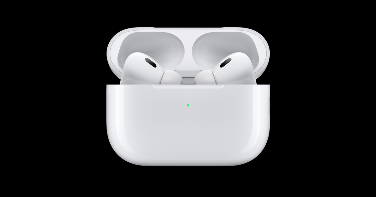  Apple Auriculares inalámbricos AirPods Pro (2ª generación) con  funda de carga MagSafe. Cancelación activa de ruido, audio espacial  personalizado, ajuste personalizable, auriculares Bluetooth para iPhone :  Electrónica