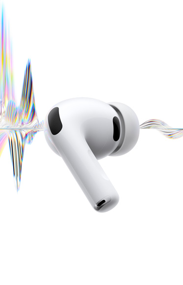 AirPods Pro 3, สีขาว, ไมโครโฟนตัดเสียงรบกวน, จุกซิลิโคน, ก้านหูฟังสั้น