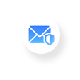 Symbol for funktionen Skjul min e-mailadresse