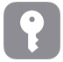 Icono de la prestación Contraseñas y Llavero de iCloud