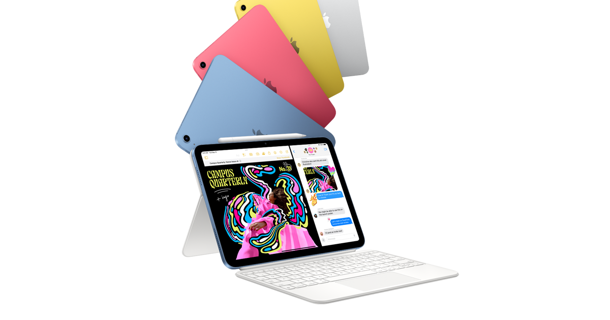  2022 Apple iPad (10.9-inch, Wi-Fi, 64GB) - Silver