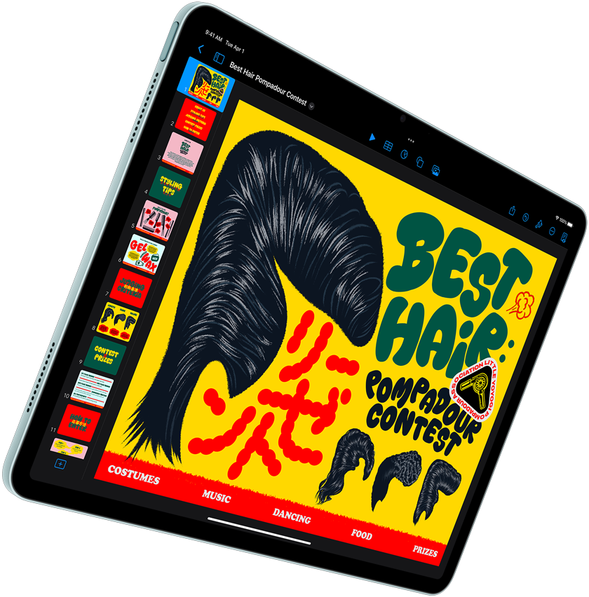 Plavi iPad Air