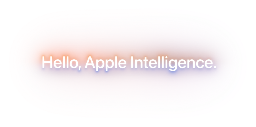 Xin chào, Apple Intelligence.