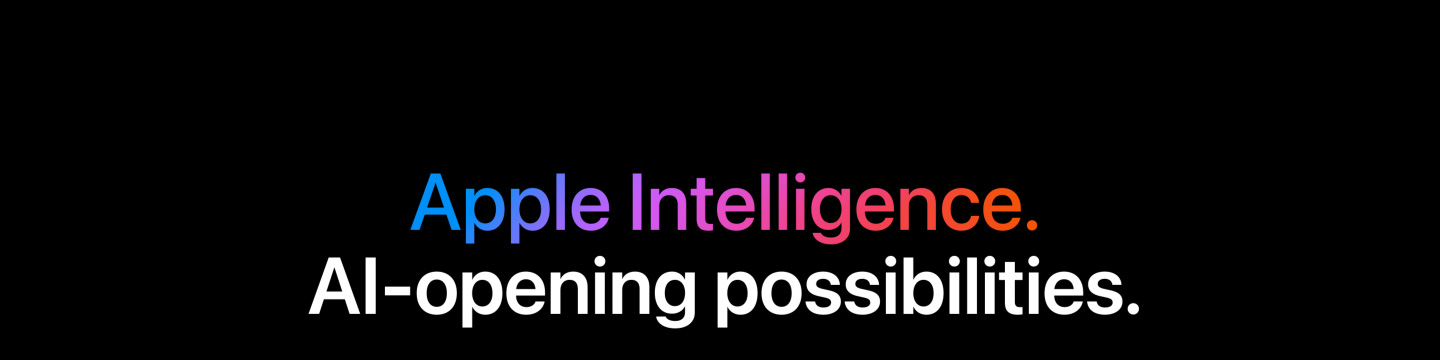Built for Apple Intelligence.