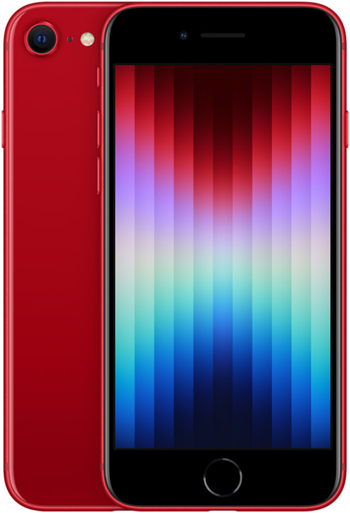 Apple iphone SE 3rd gen red