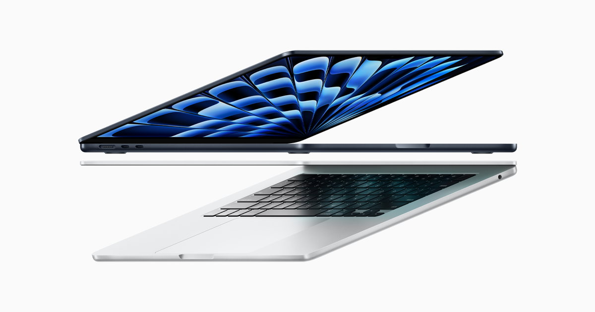MacBook Air 13- and 15-inch with M3 or M2 - Tech Specs - Apple