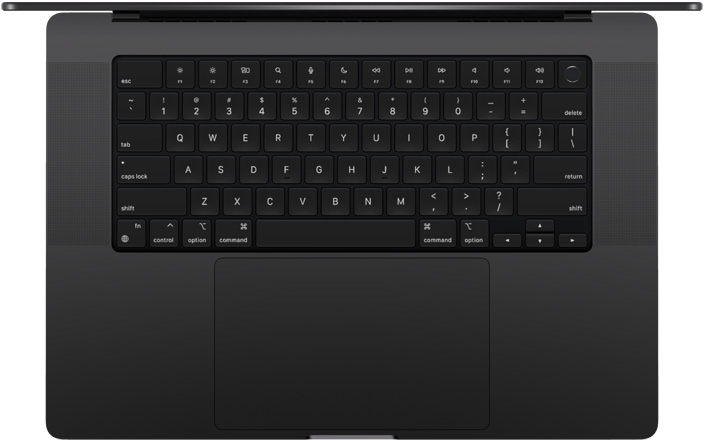 New MacBook Pro Keyboard Has All-Black Design, Full-Size Function