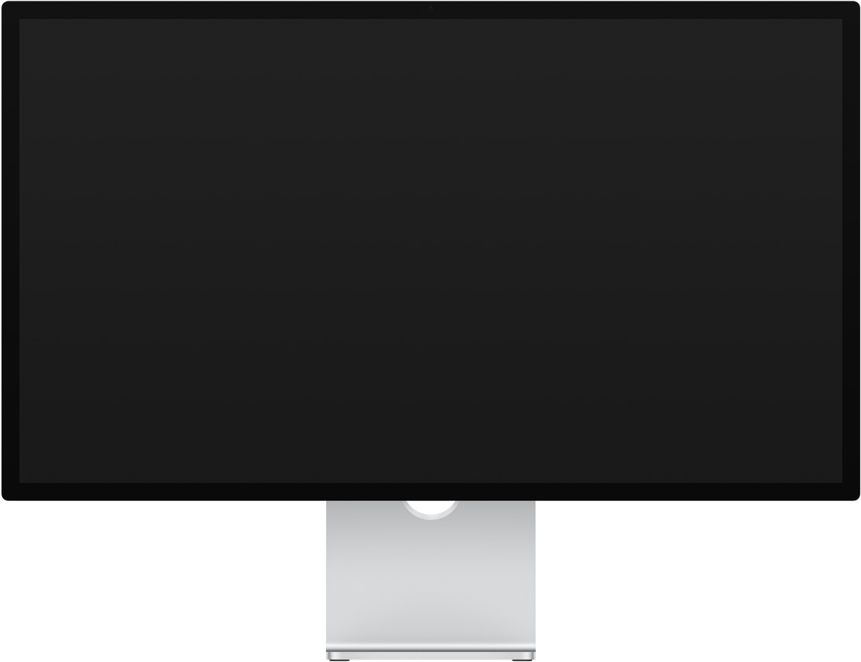 Apple Monitor Studio Display 27 - 5K de Vidrio Nanotexturizado