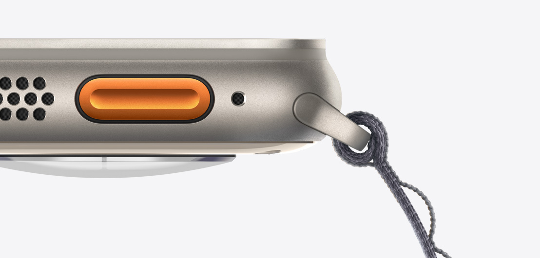Apple Watch Ultra 2のアクションボタン。